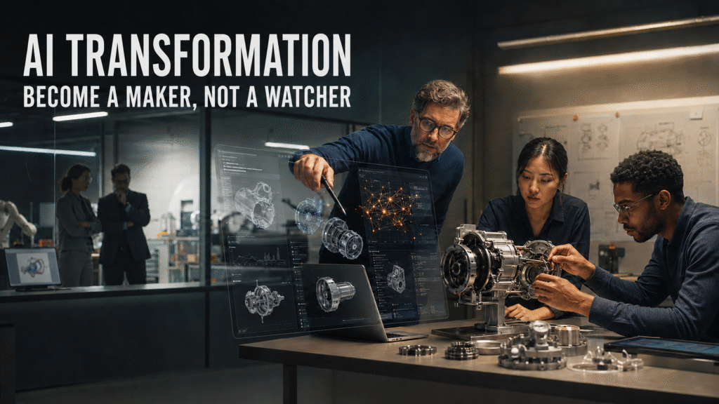 AI Transformation: Become a Maker, Not a Watcher